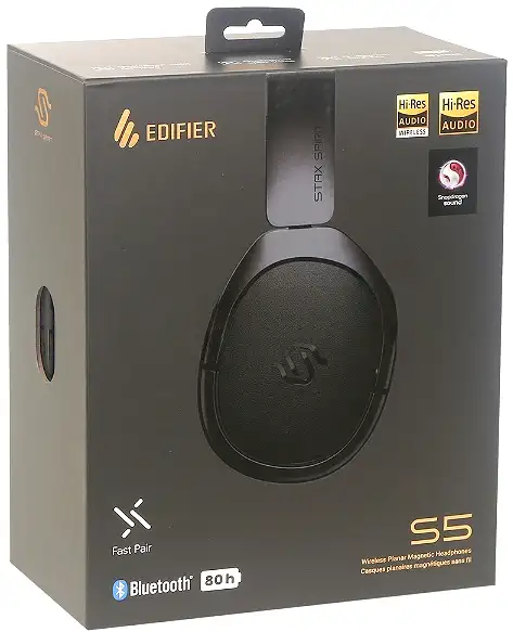 Наушники Edifier Stax Spirit S5 в упаковке