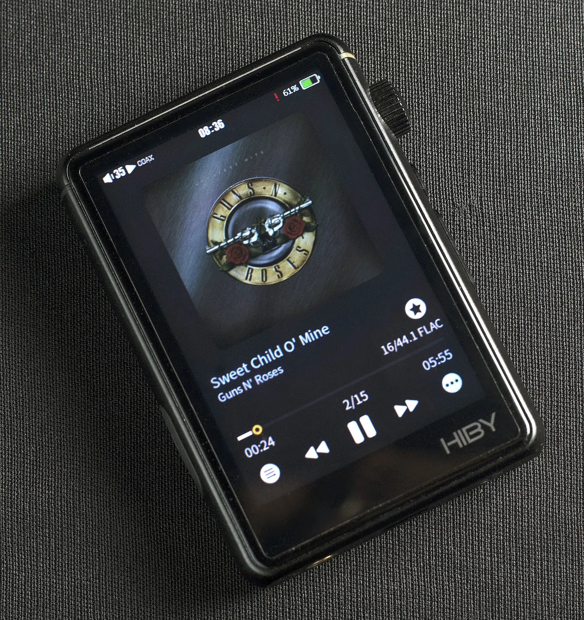 HiBy R3 II дисплей IPS