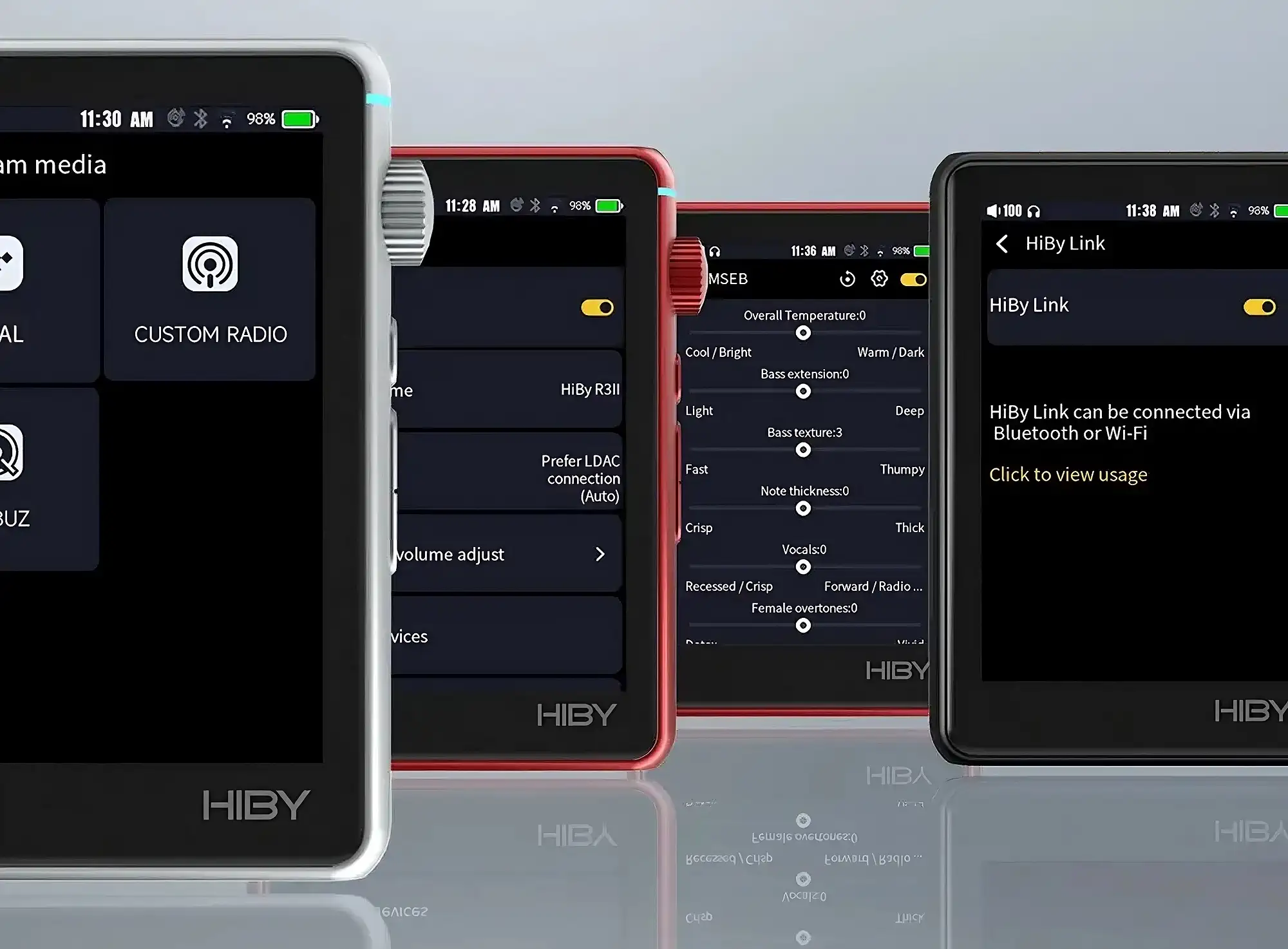 HiBy R3 II HiByOS