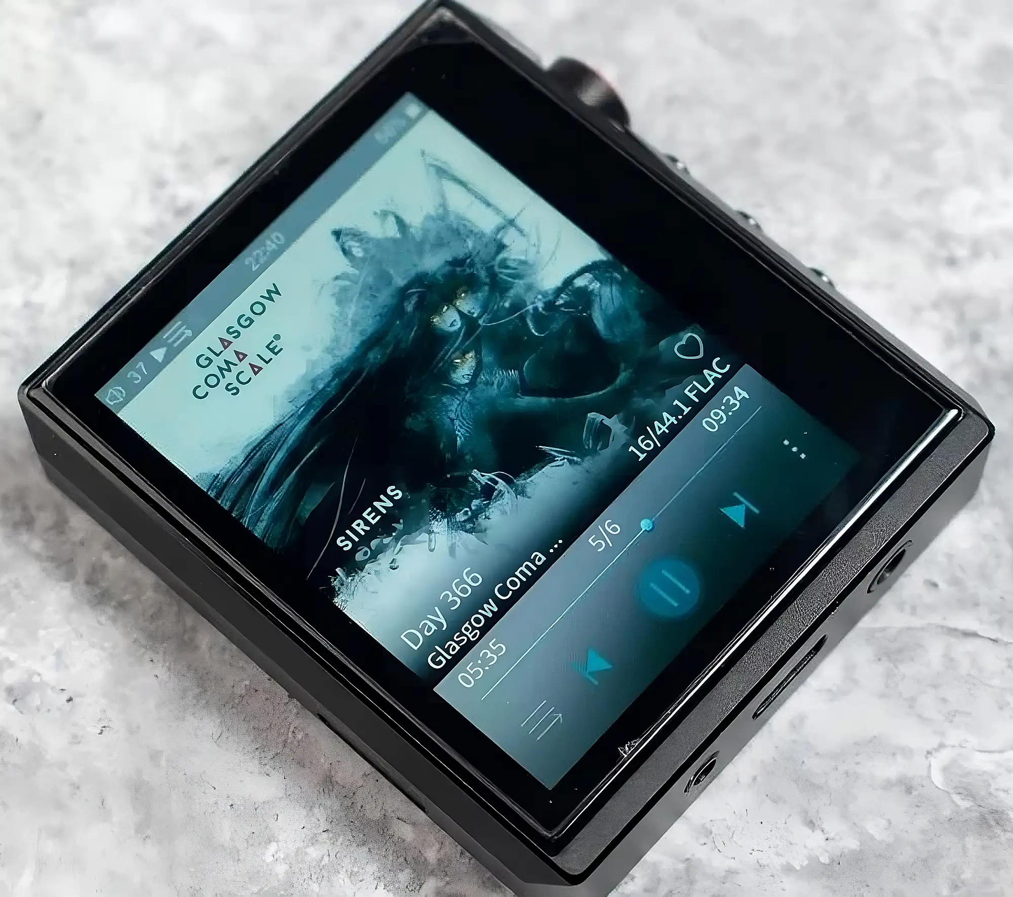 Hidizs AP80 PRO-X сенсорный экран