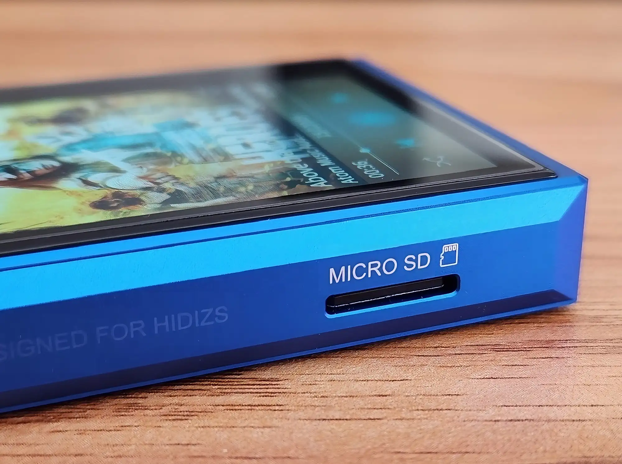 Hidizs AP80 PRO-X слот для карт памяти microSD