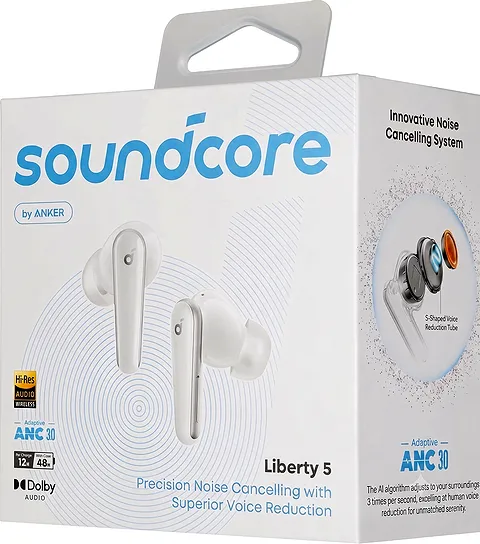 Наушники Soundcore Liberty 5 в упаковке