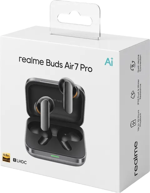 TWS наушники Realme Buds Air 7 Pro в упаковке