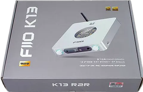 ЦАП усилитель FiiO K13 R2R в упаковке.