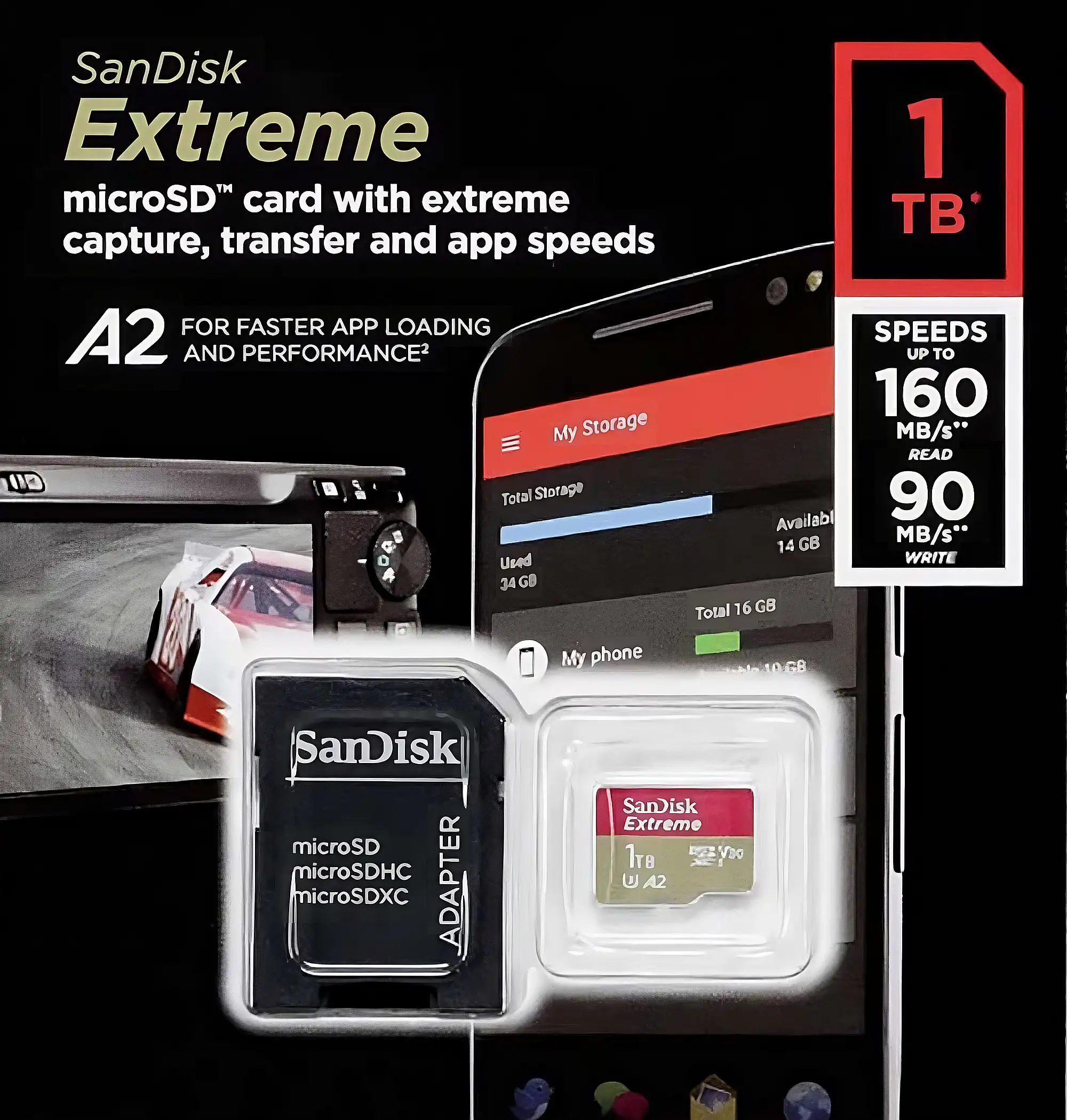 HiBy R4 карта памяти MicroSD на 1 ТБ