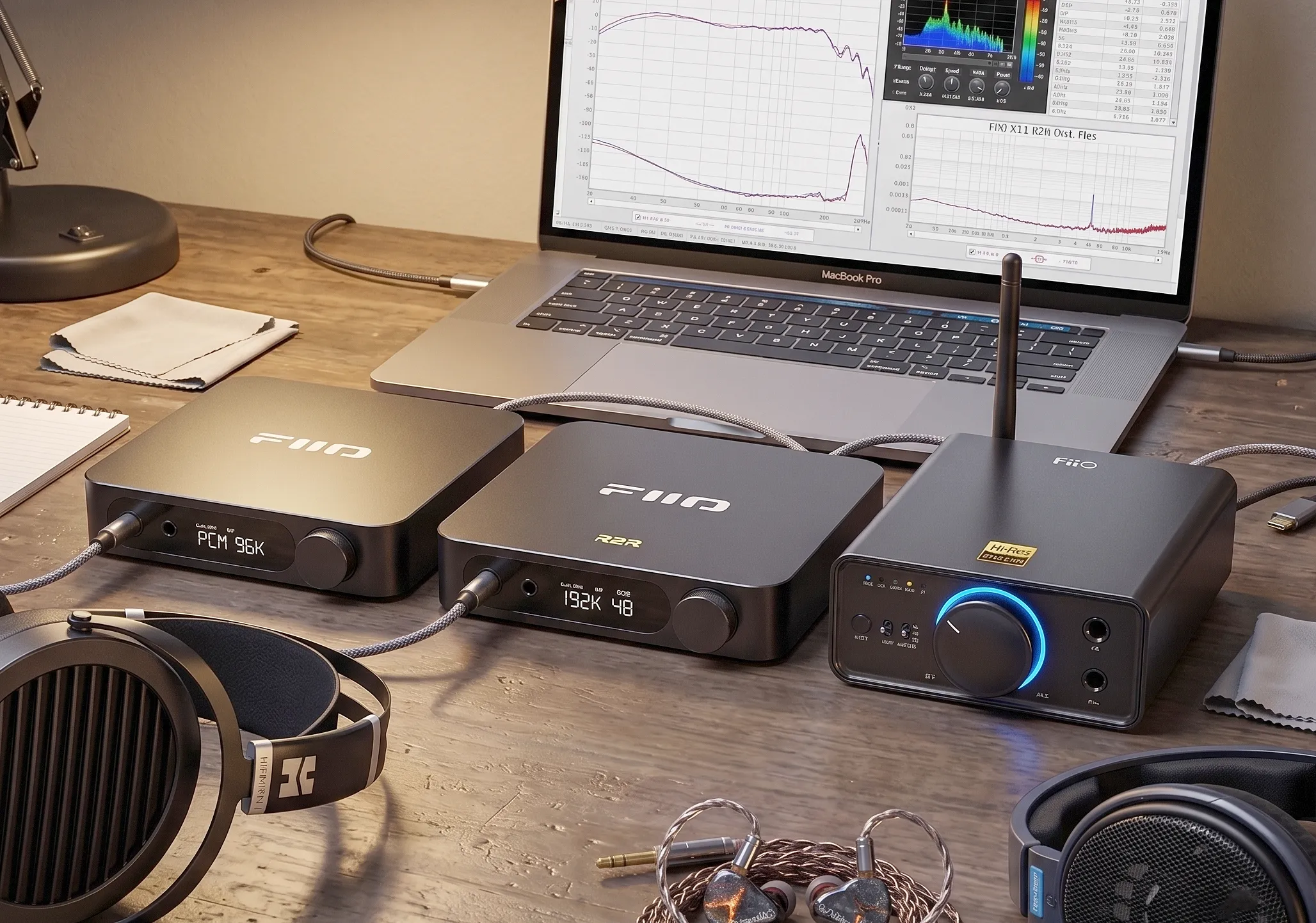 Сравнение ЦАП усилителей для наушников FiiO K7, K11 и K11 R2R.