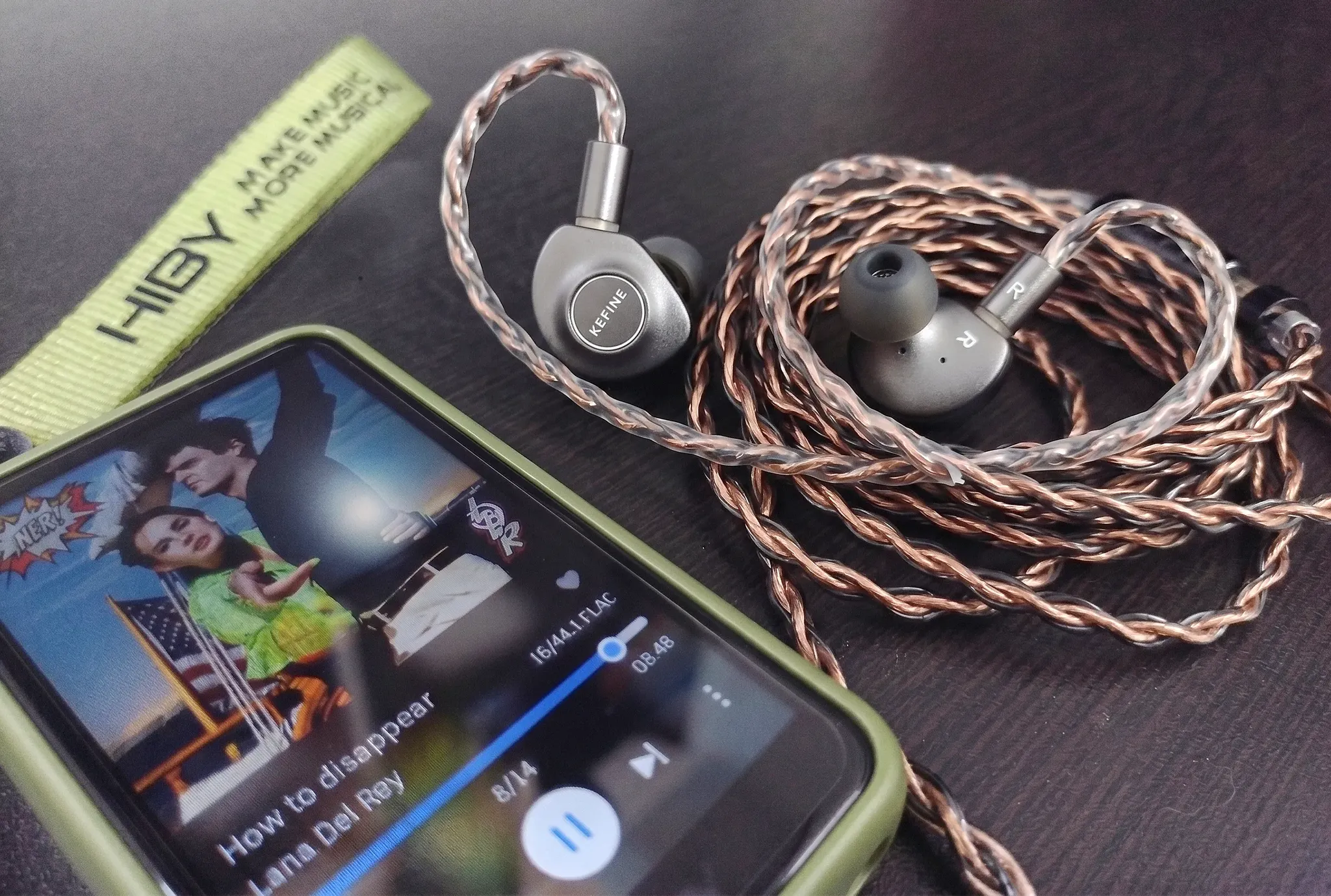 Плеер HiBy R1: тестирование звучания с IEM наушниками Kefine Delci.