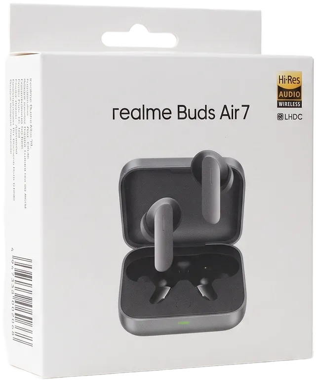 Наушники Realme Buds Air 7 в упаковке