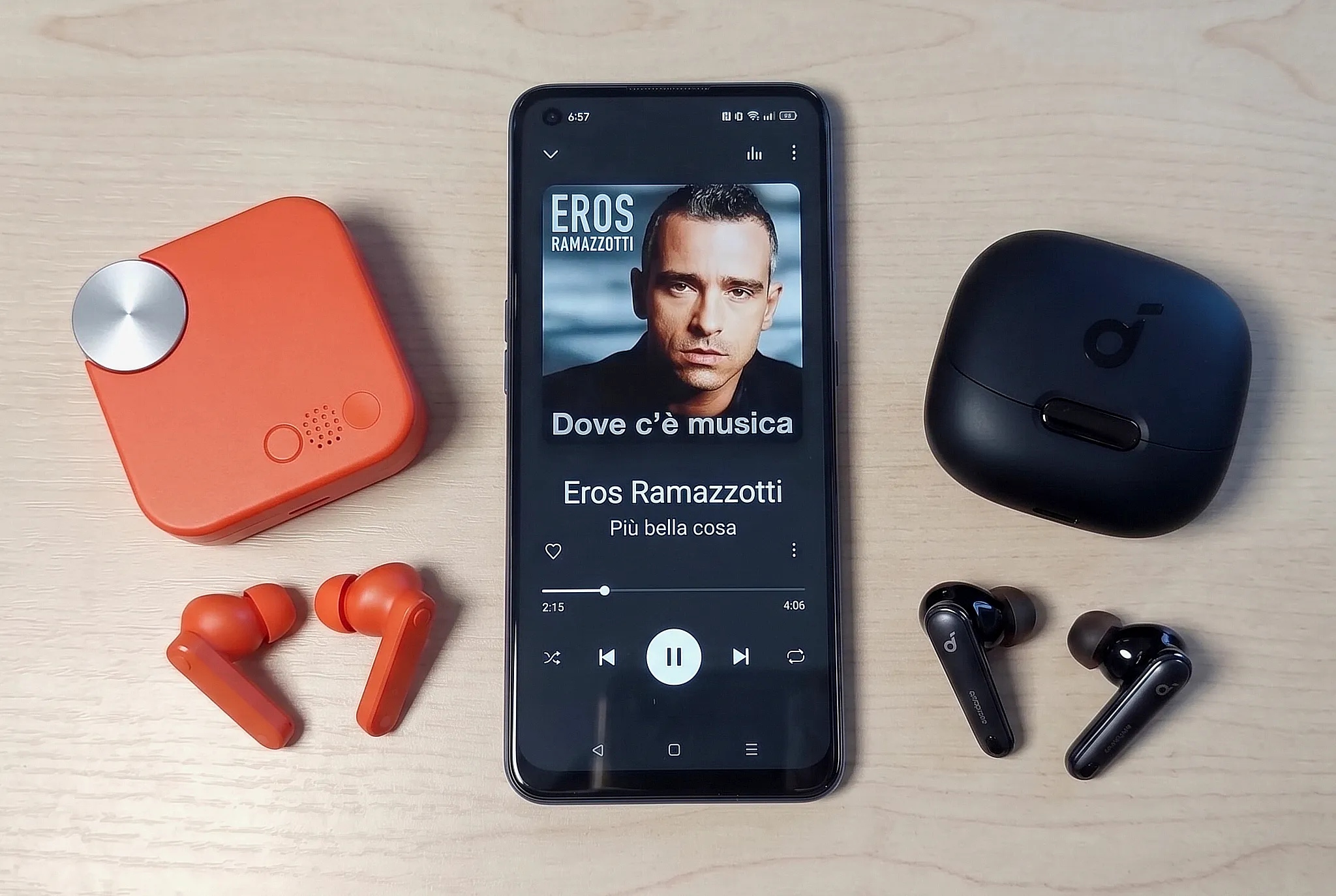 Сравнение наушников: Realme Buds Air 7 и Soundcore Liberty 4 NC и CMF Buds Pro 2.