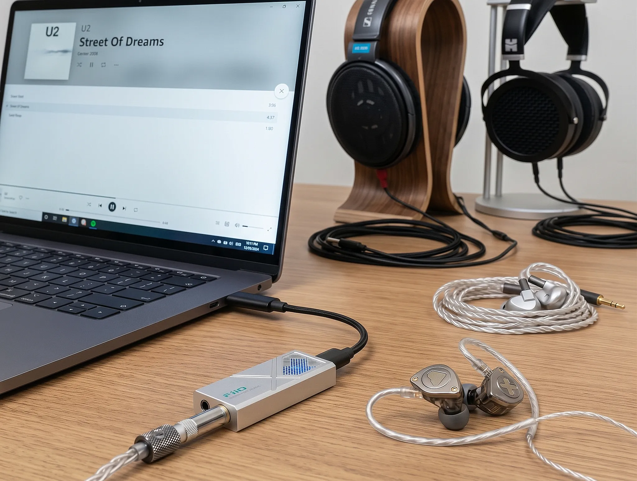 Тестирование звучание FiiO KA13 с наушниками: Simgot EW300, Sennheiser HD600, HiFiMan Sundara, Letshuoer S12.