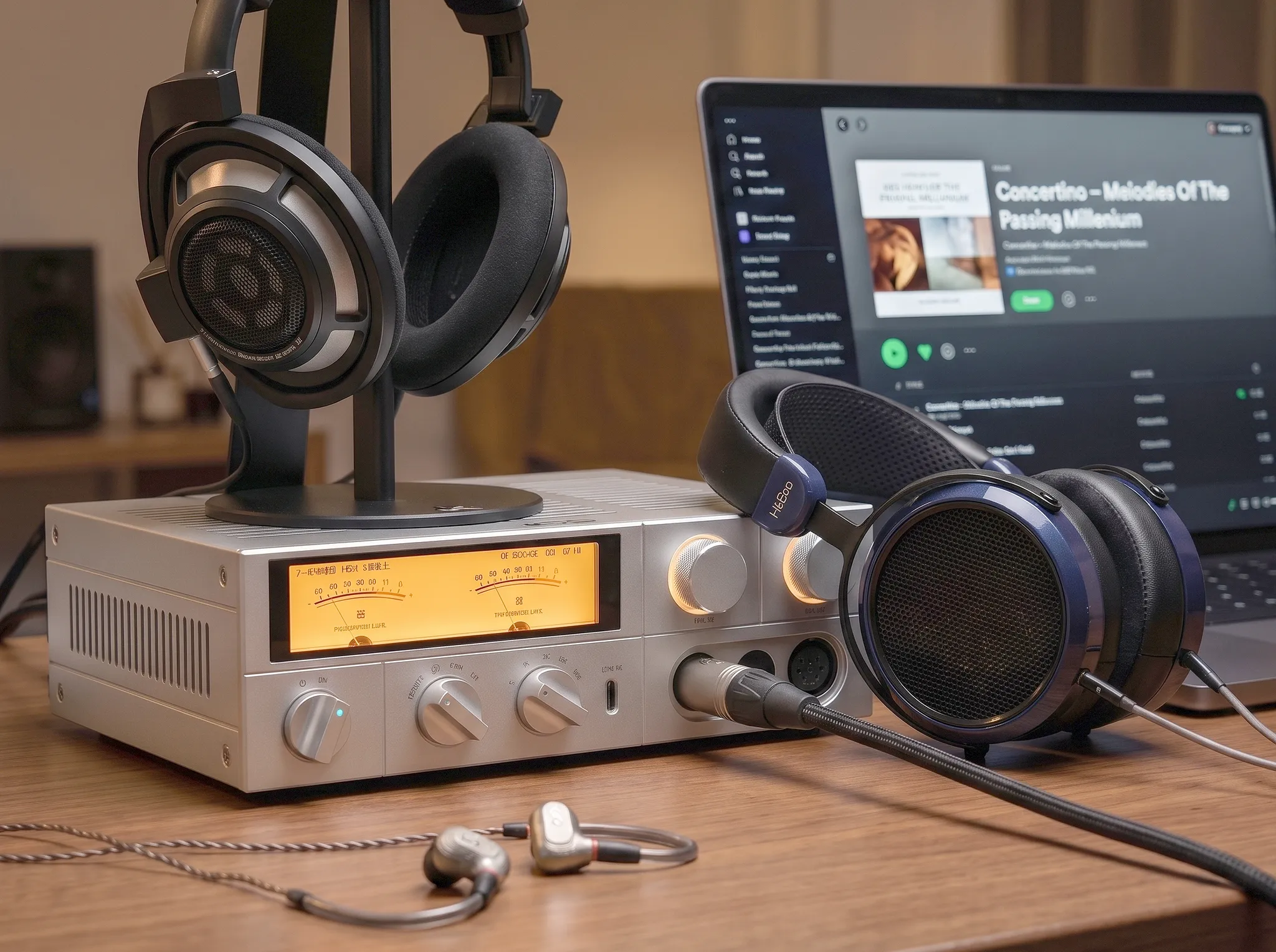 ЦАП усилитель FiiO K15: тестирование звучания с наушниками HiFiMAN HE6se V2, Sennheiser HD 800S, Sennheiser IE 600.