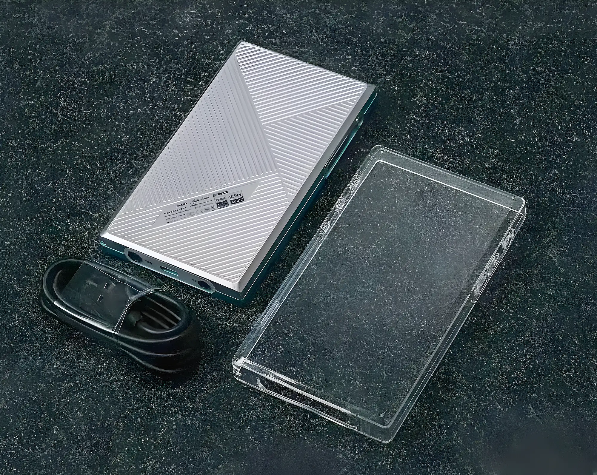 FiiO JM21 кабель USB и прозрачный чехол